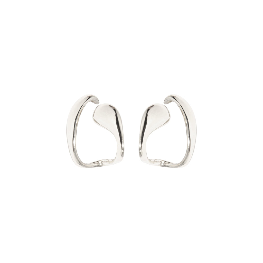 Monaco Sculptural Hoop Earrings