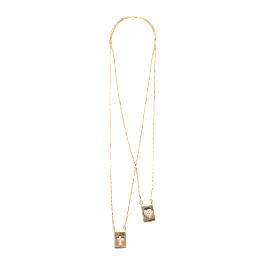 Faith Escapulary Necklace