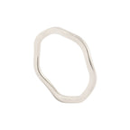 Eva slim wave ring for stacking, photo 9 of 10