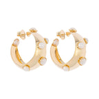 Amelie Pearl Hoop