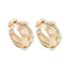 Amelie Pearl Hoop