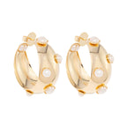 Amelie Pearl Hoop