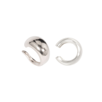 Hope ear cuff set: two smooth sculptural ear cuffs, no piercing