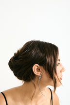 Lauren sculptural earrings with removable long drop, photo 15 of 15