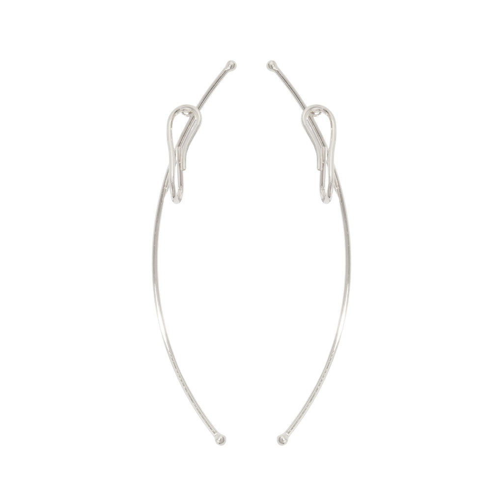 Lauren sculptural earrings with removable long drop, photo 2 of 15