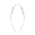 Lauren sculptural earrings with removable long drop, photo 2 of 15