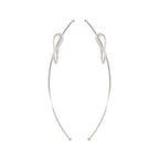Lauren sculptural earrings with removable long drop, photo 2 of 15
