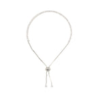 Cherie zirconia tennis bracelet with adjustable slider, photo 4 of 5