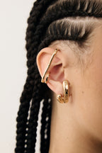 Neo sculptural ear cuff, no piercing needed, photo 6 of 7