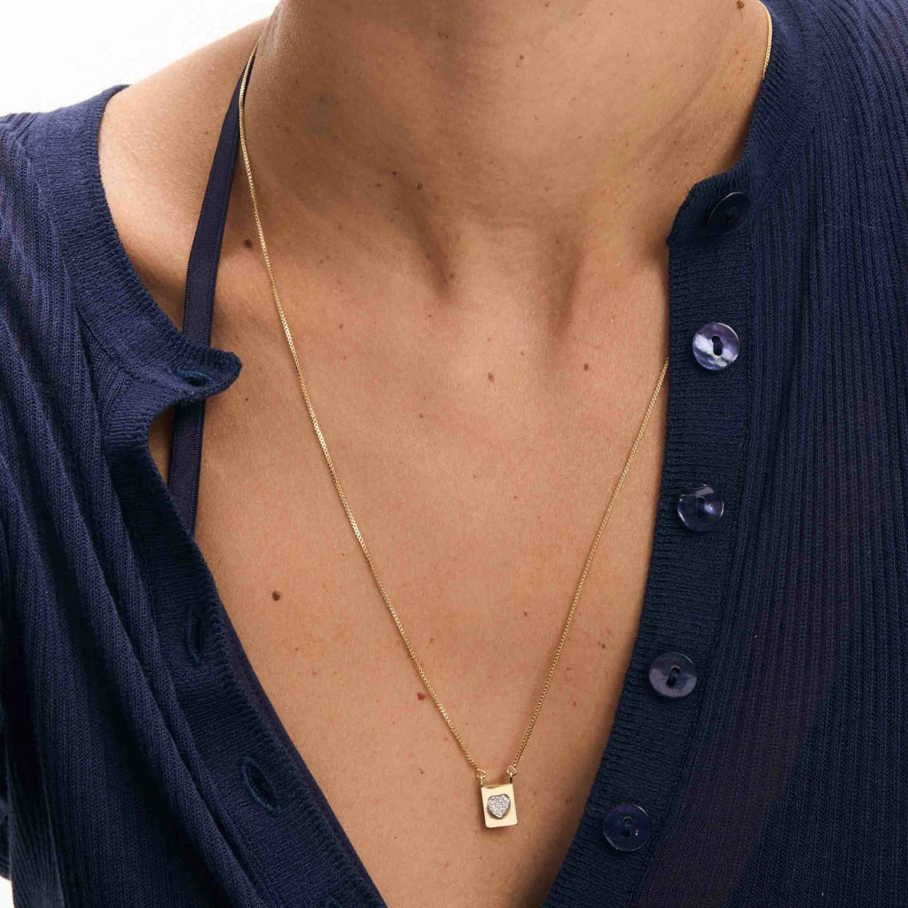 Faith Escapulary Necklace