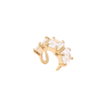 Sophia ear cuff with rectangular zirconia, no piercing needed
