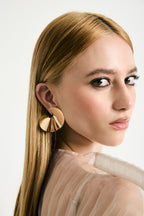 Summer bold sculptural statement earrings, photo 2 of 11