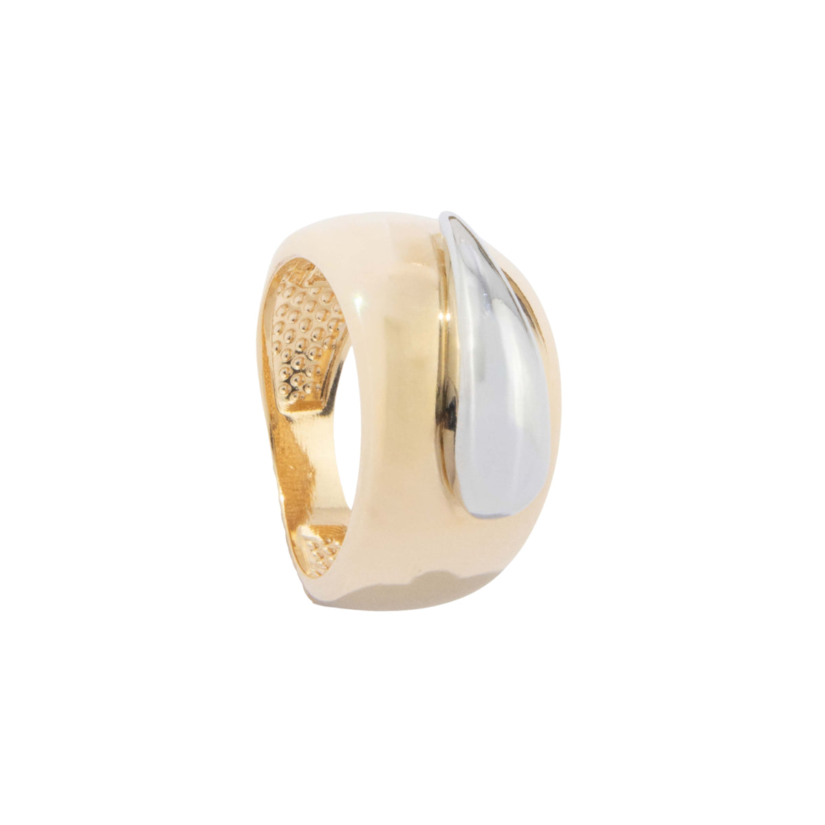 Urban domed statement ring with teardrop detail, photo 12 of 13